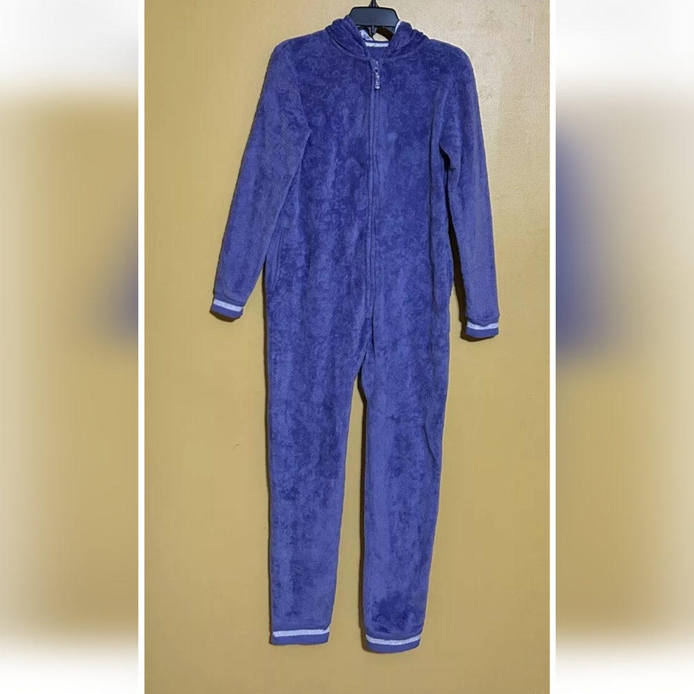More Than Magic SM Zip Fleece Purple Rainbow Hooded 6/6X #J27